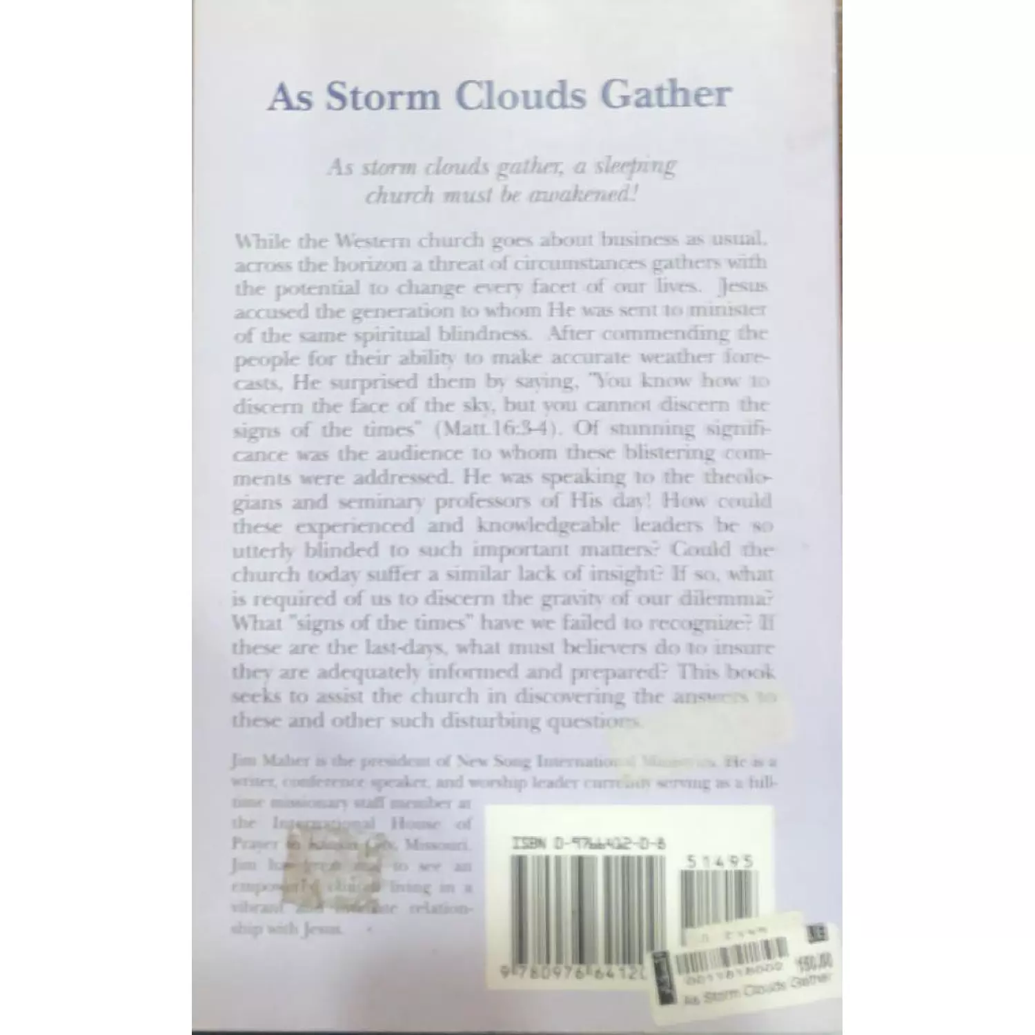 ِAs Storm Clouds Gather 1