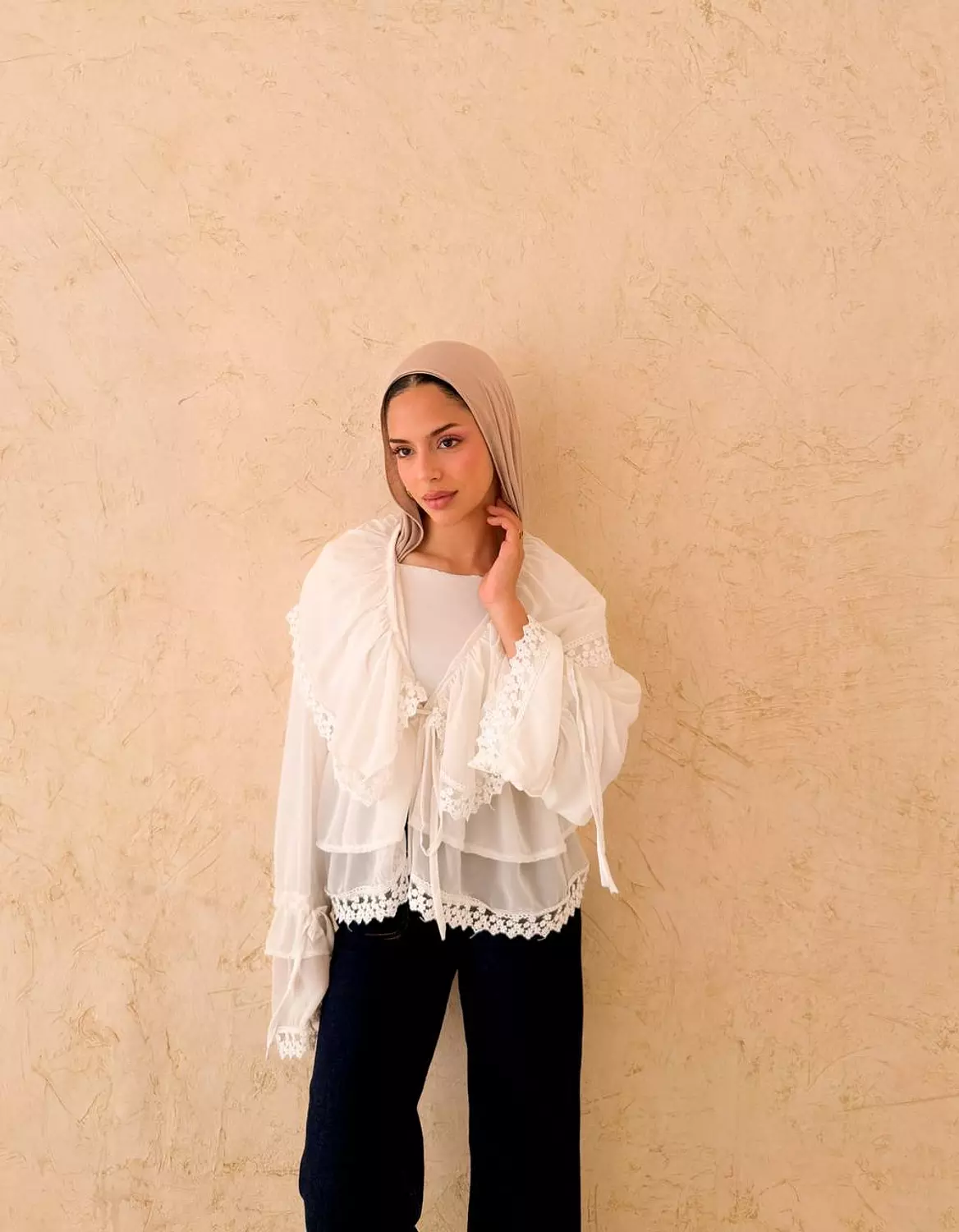 Ruffles Chiffon Top 13