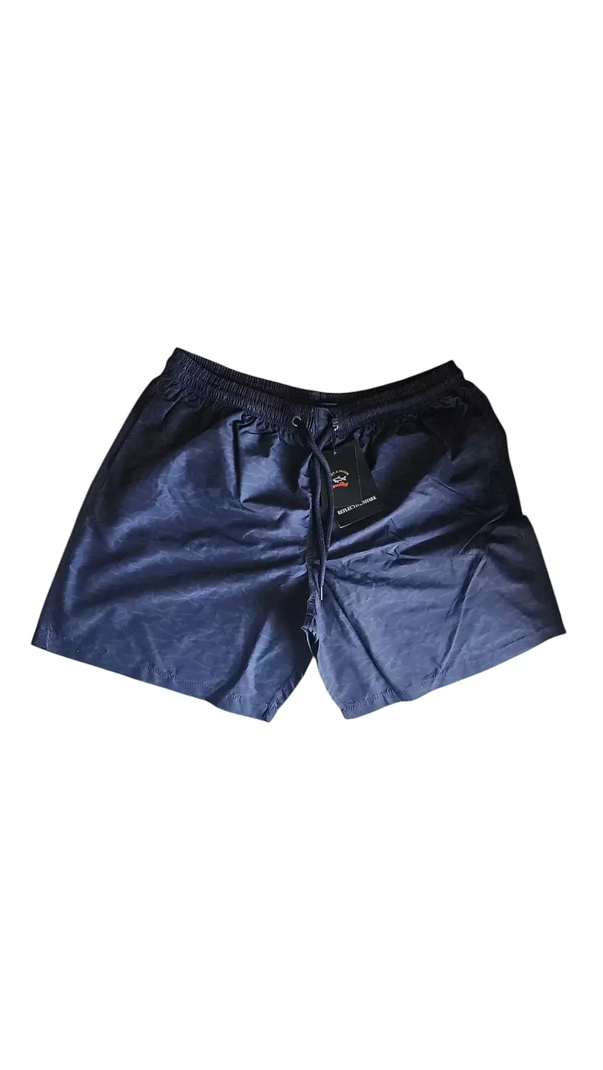 Paul and Shark Swim Shorts with All-Over Shark Print image