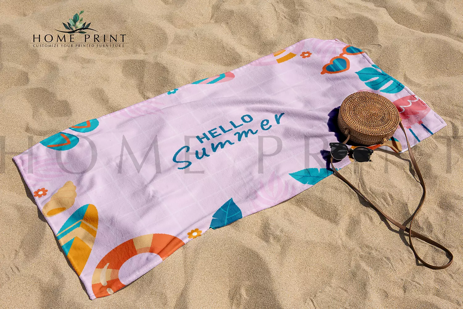 Microfiber Towel  - Summer Time  image