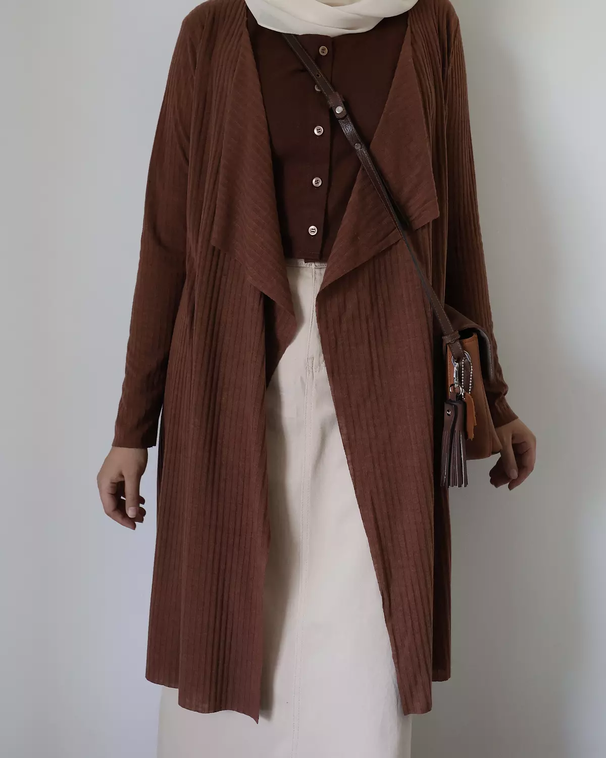 RIB COTTON CARDIGAN 4