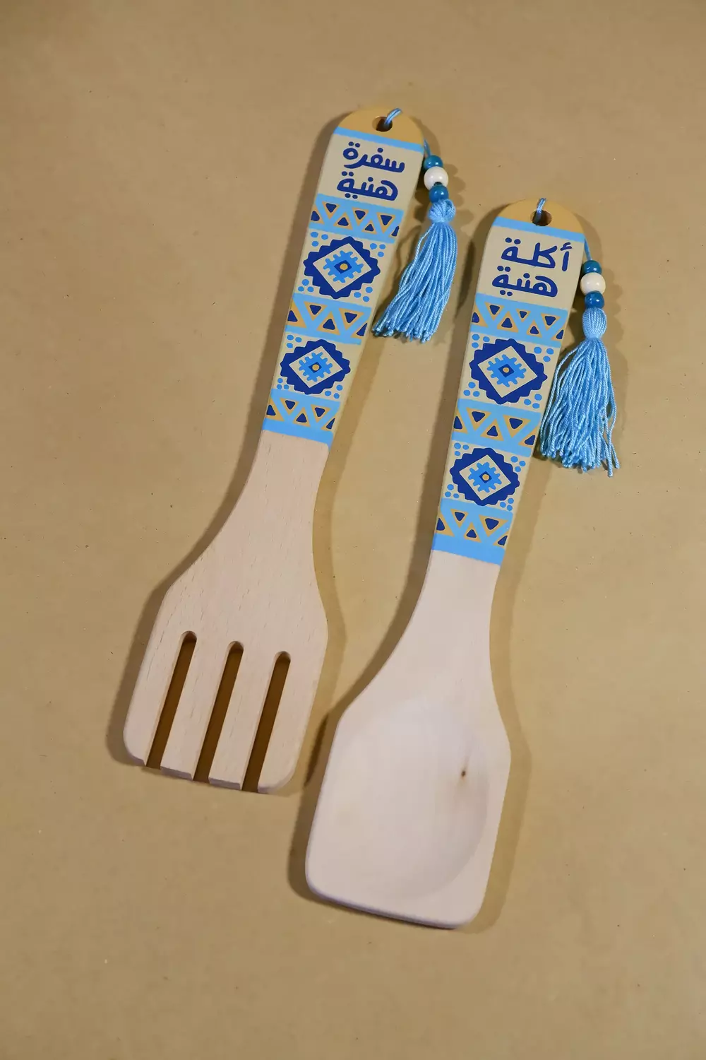 Palm blue Fork & spoon 001  image