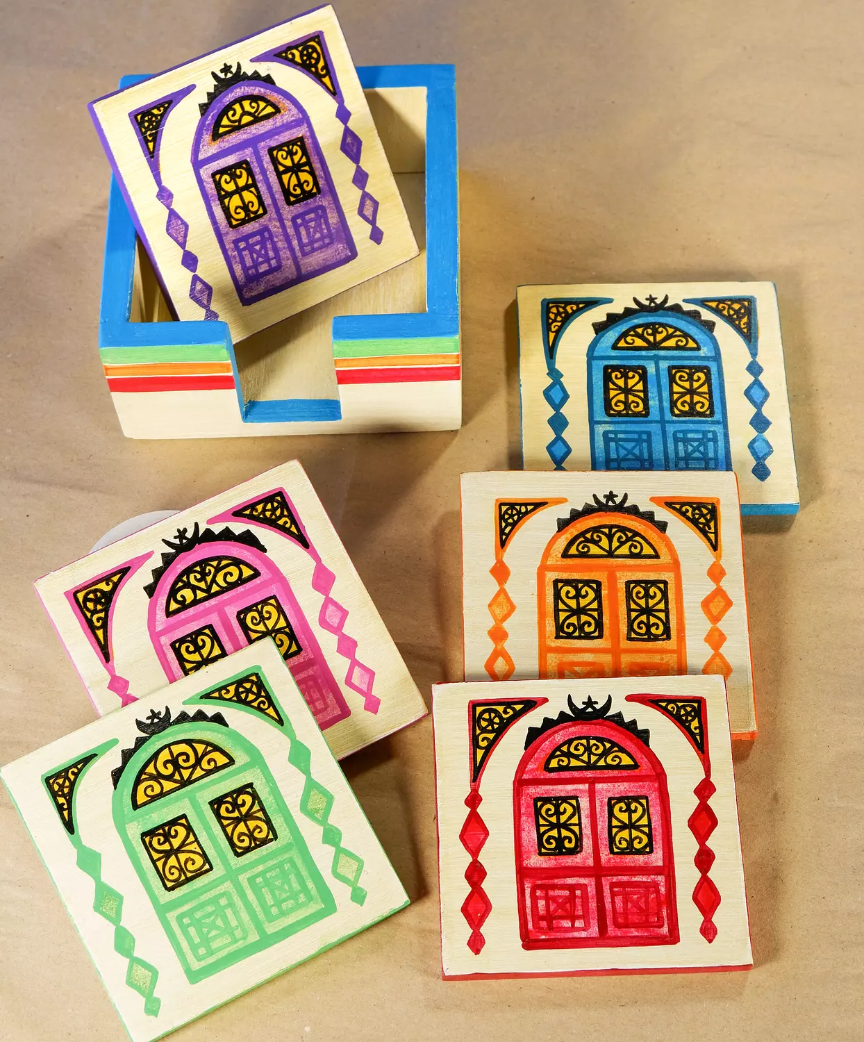 Coaster set - doors 2
