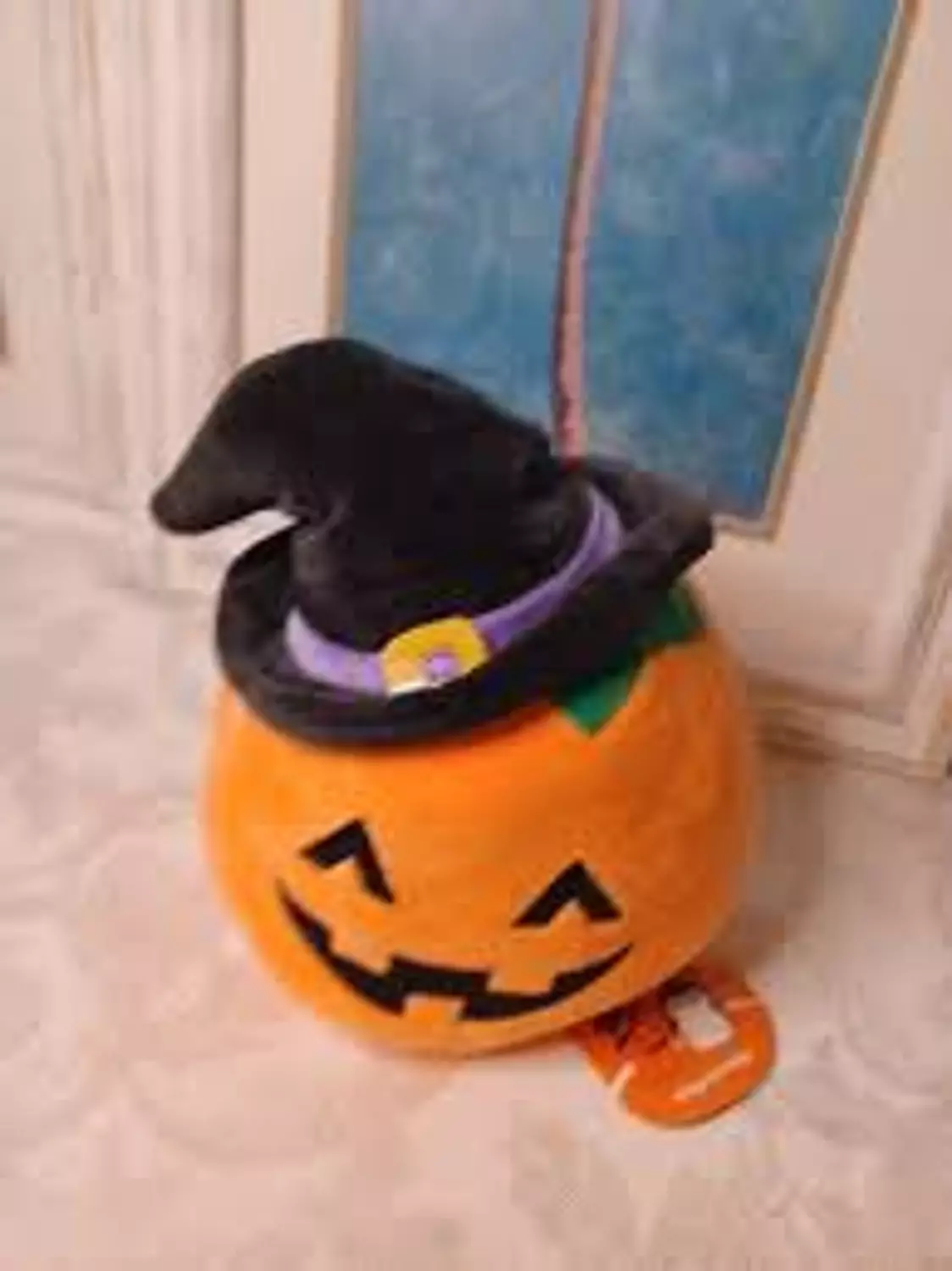 Plush Halloween Pamkin Decoration 1