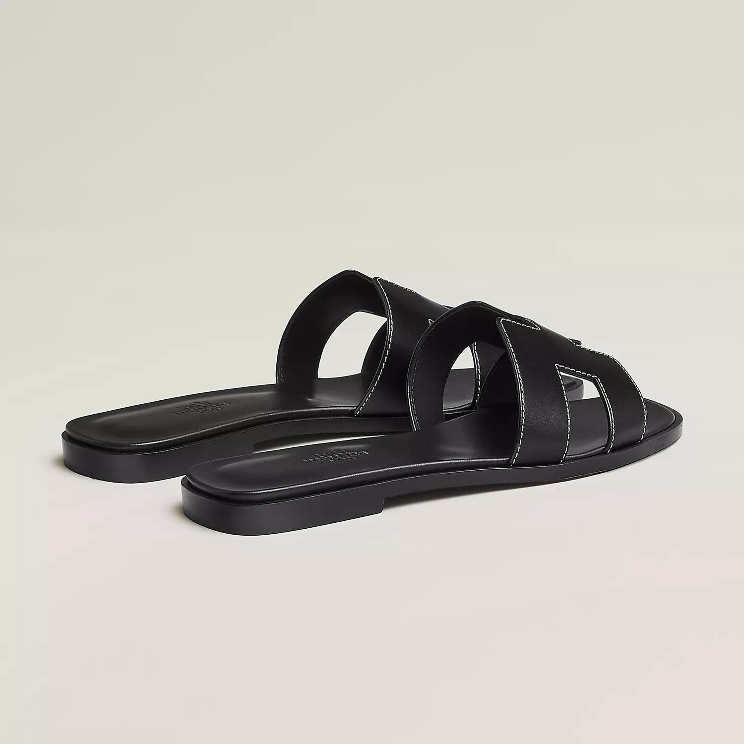 Hermes Oran Sandal Nior Box Calfskin Leather  3