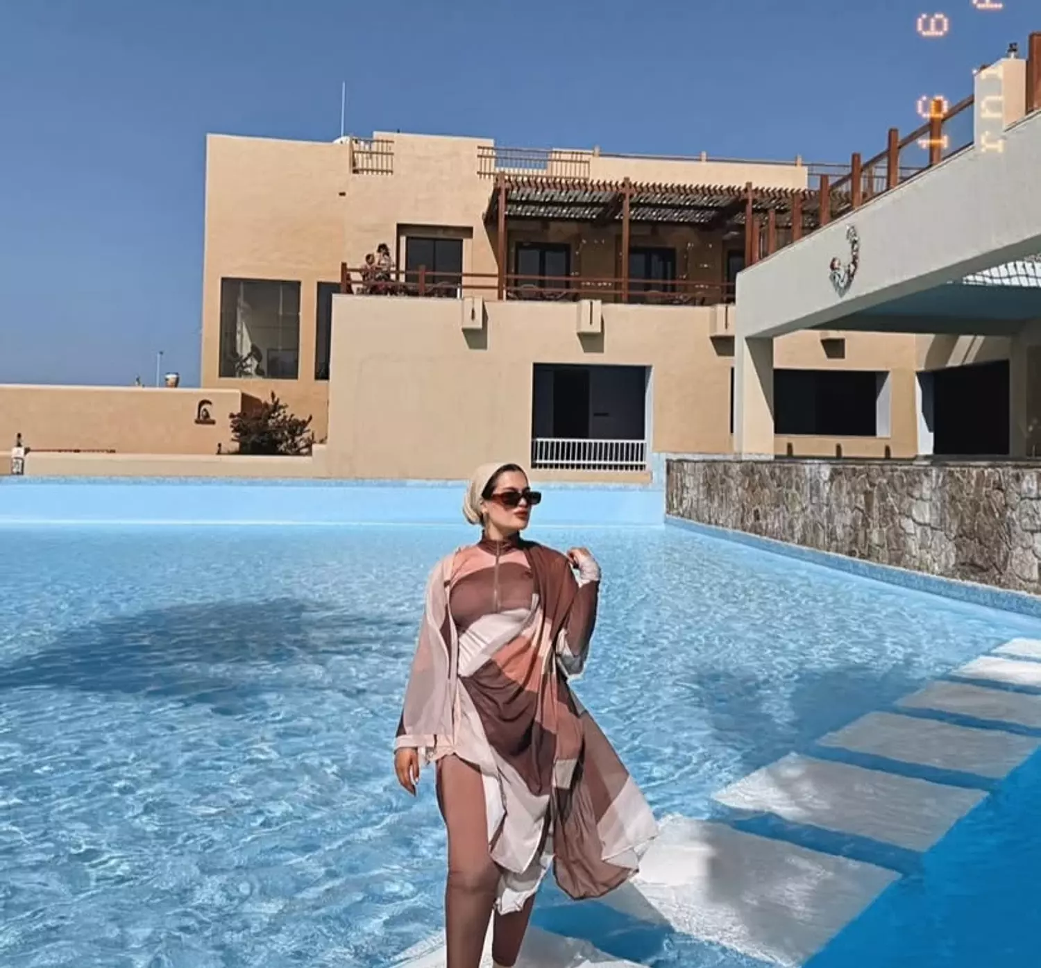 shades of brown burkini  5