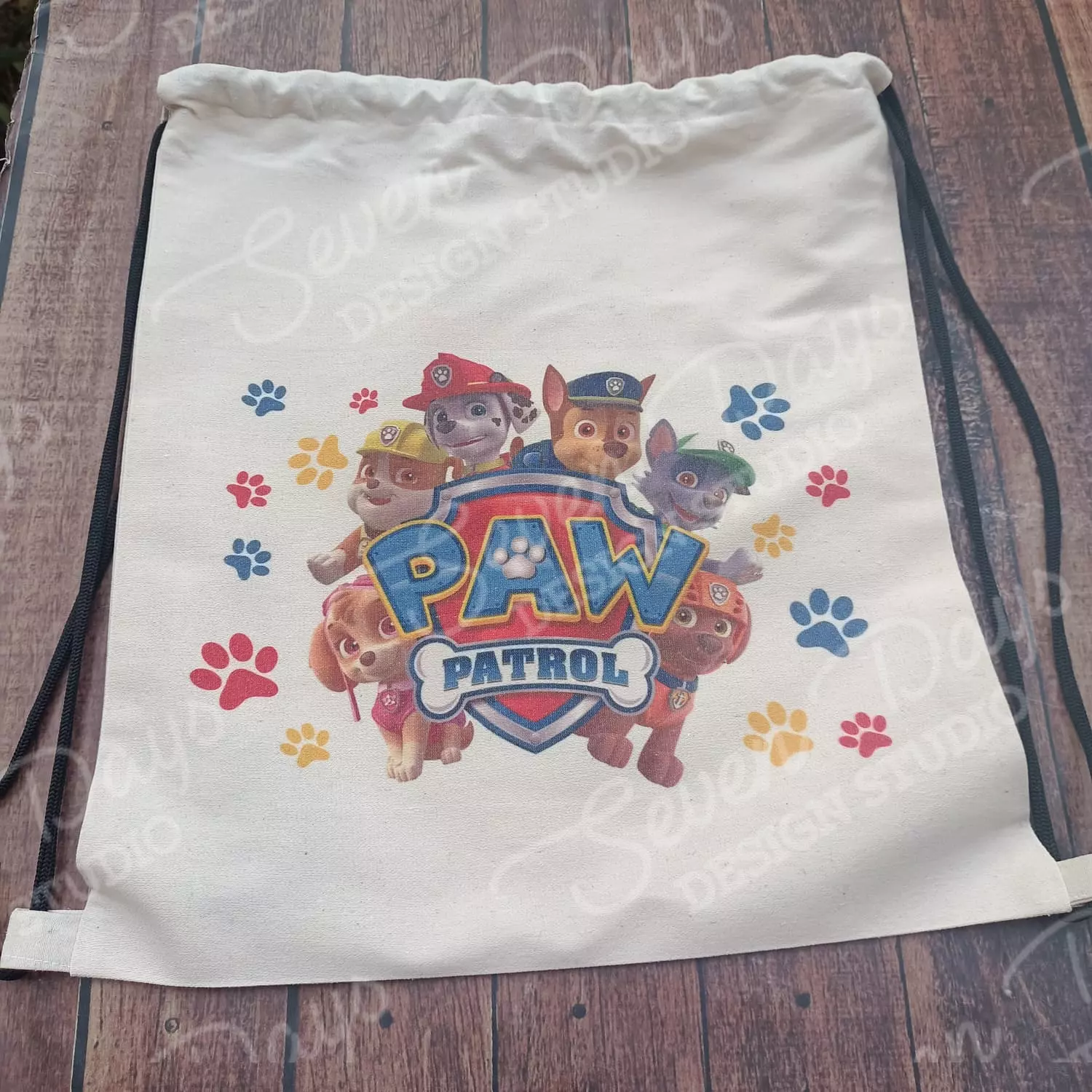 Paw Patrol Drawstring Bag