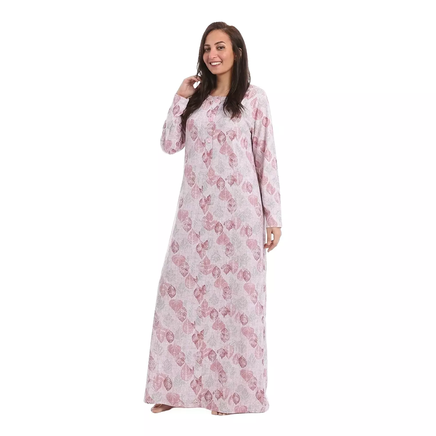 Women Summer Nightgown - 2484 - Rose 3