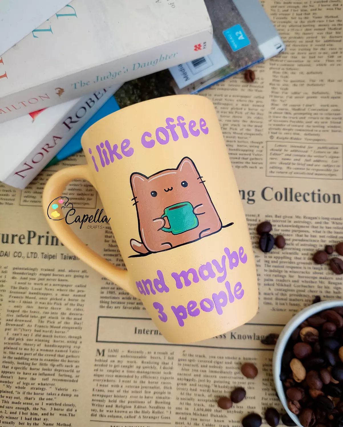 only coffee and 3 ppl  1