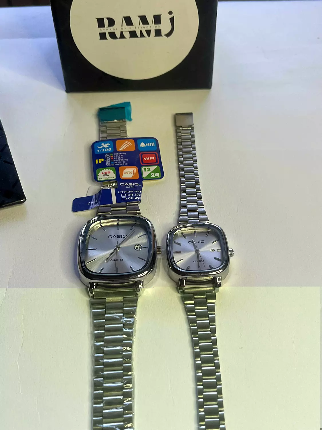 Female old money Casio Silver image