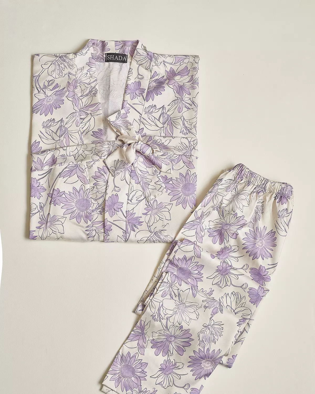 Floral Robe and Pants Set hover image
