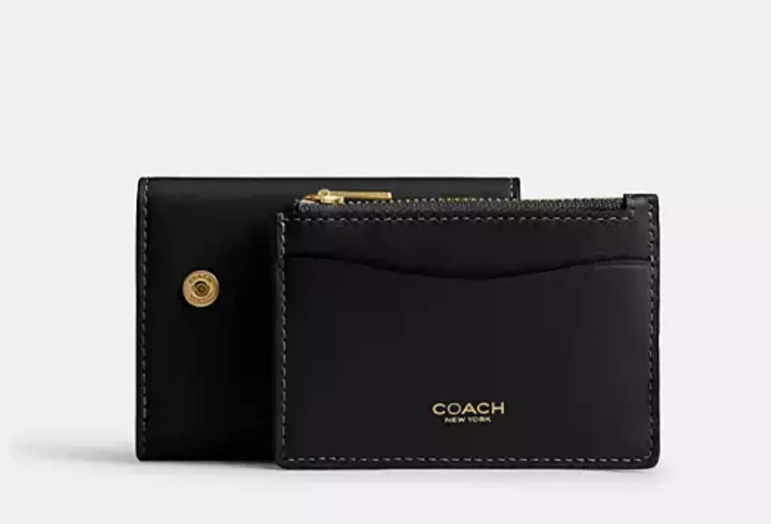 Essential Card Holder Wallet Black hover image