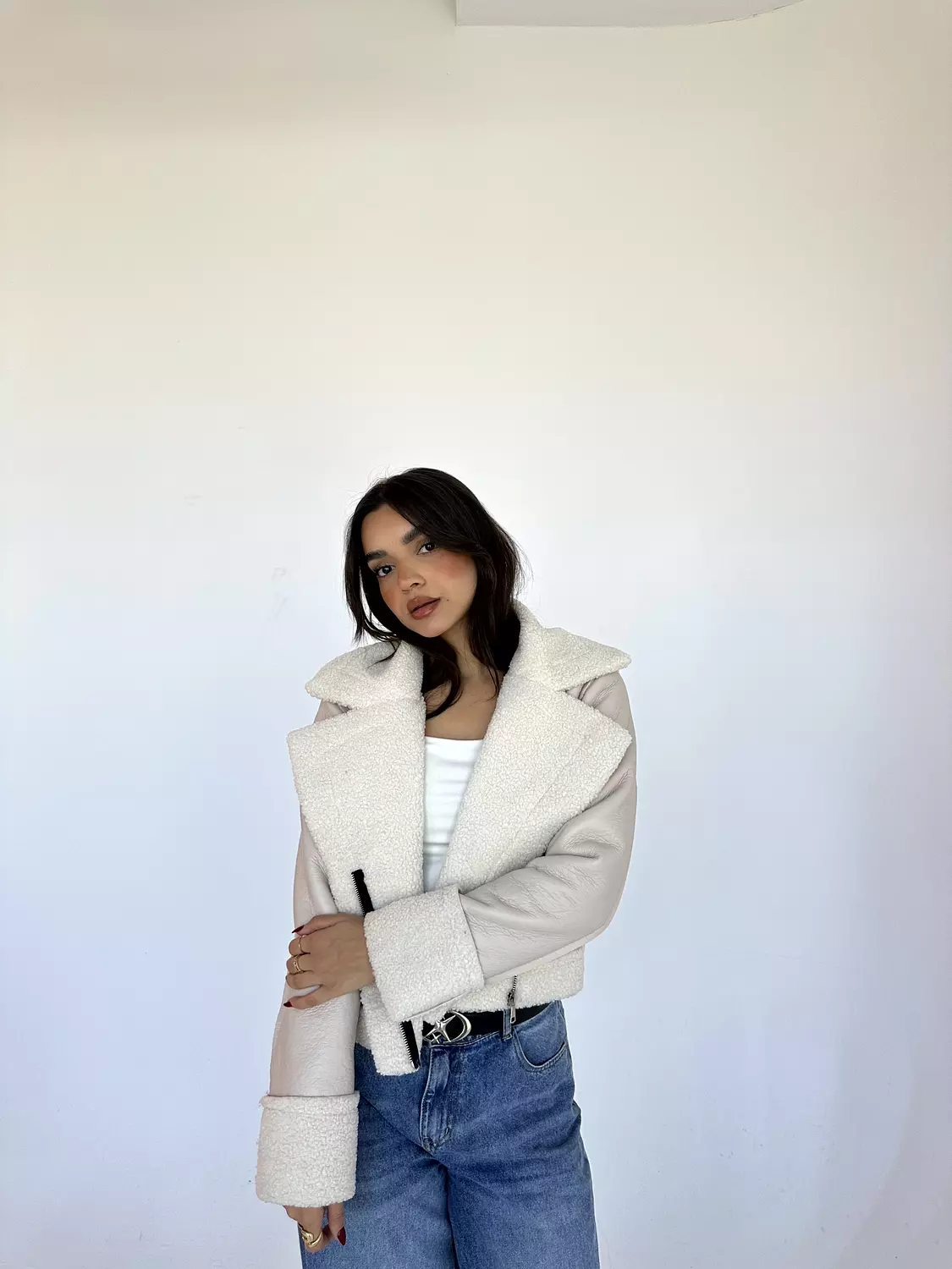 Teddy Leather Jacket 26