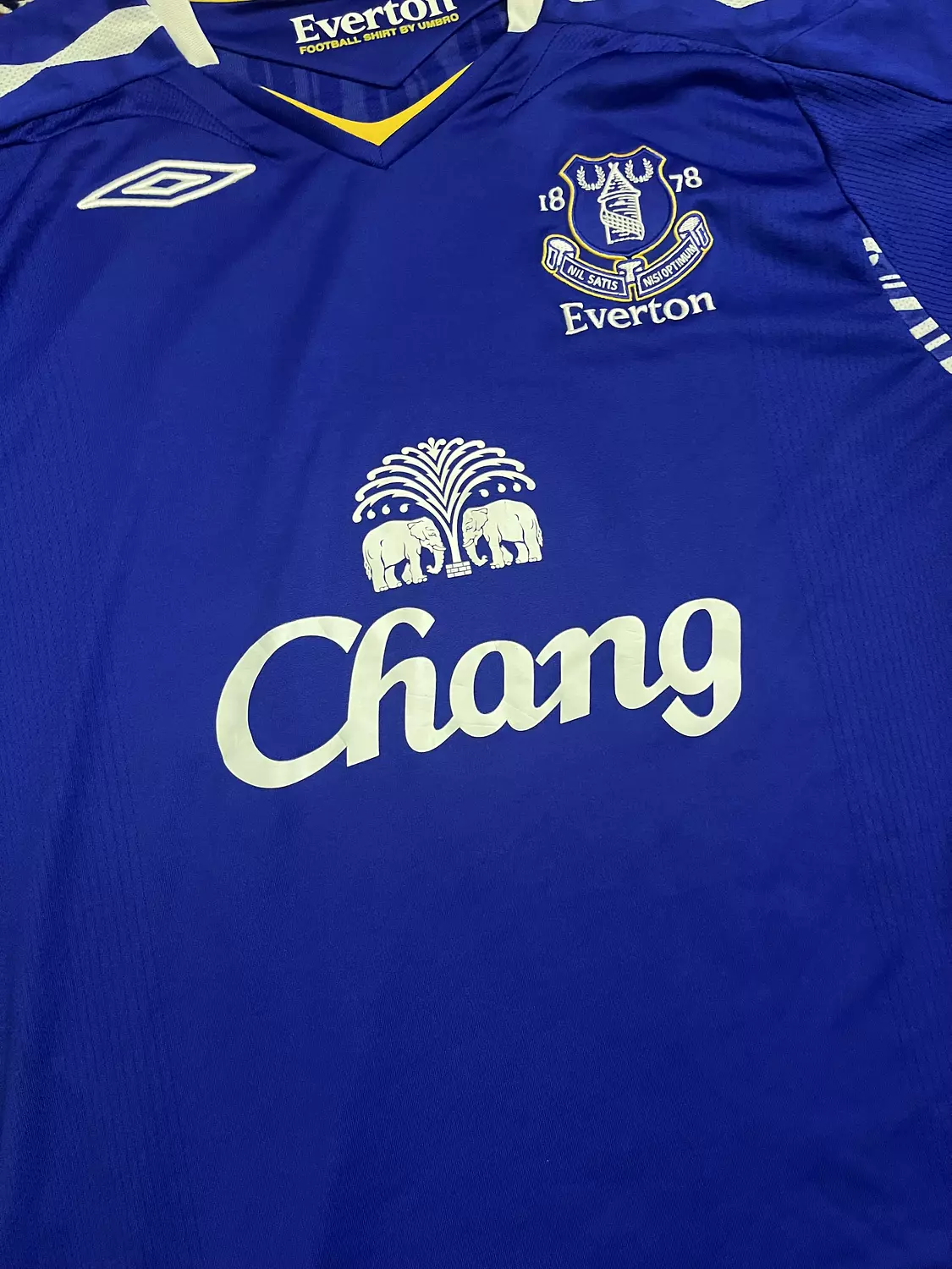  2007–08 Umbro Everton home shirt   1