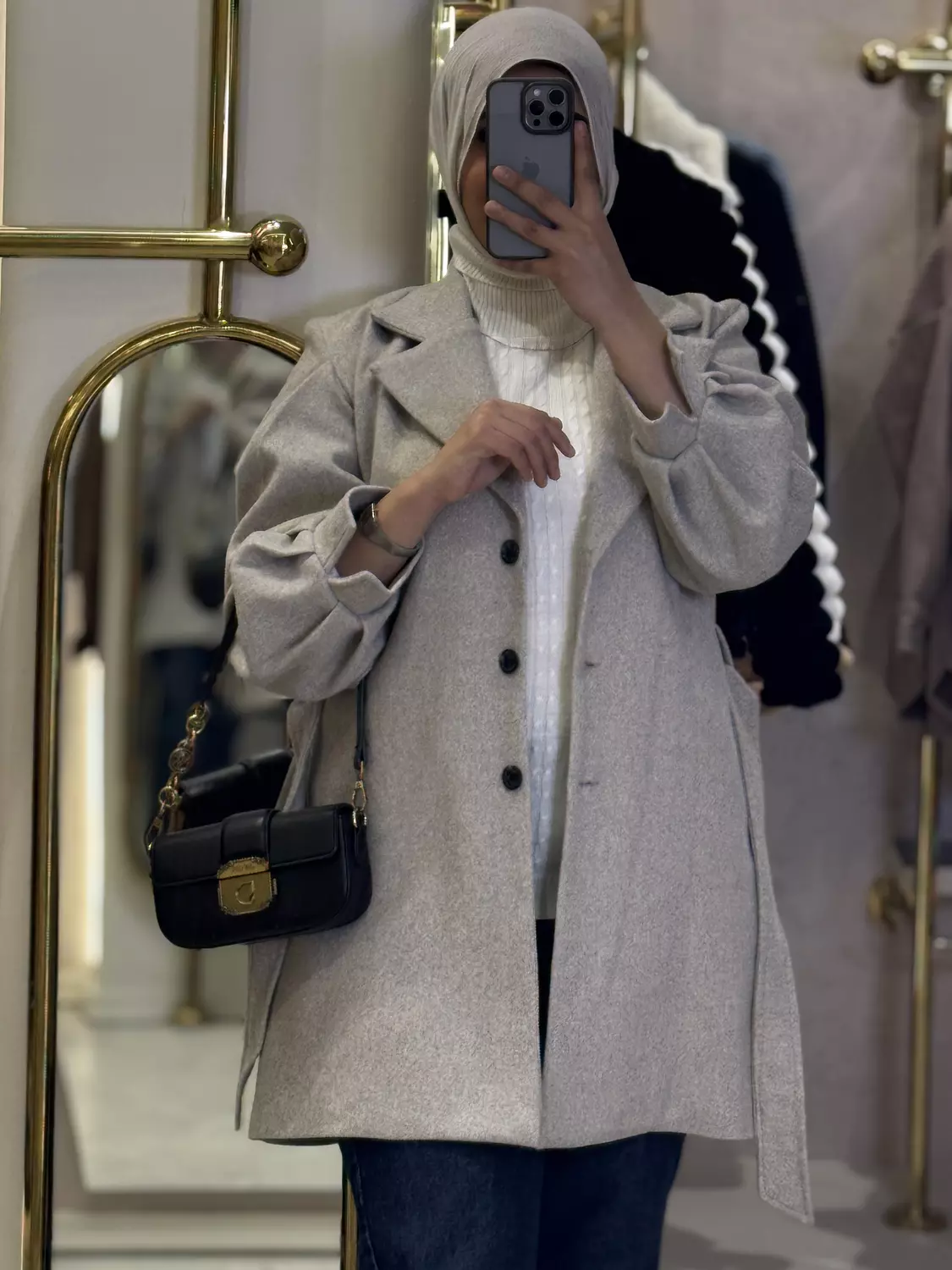 Stormy Sky Trench Coat 1
