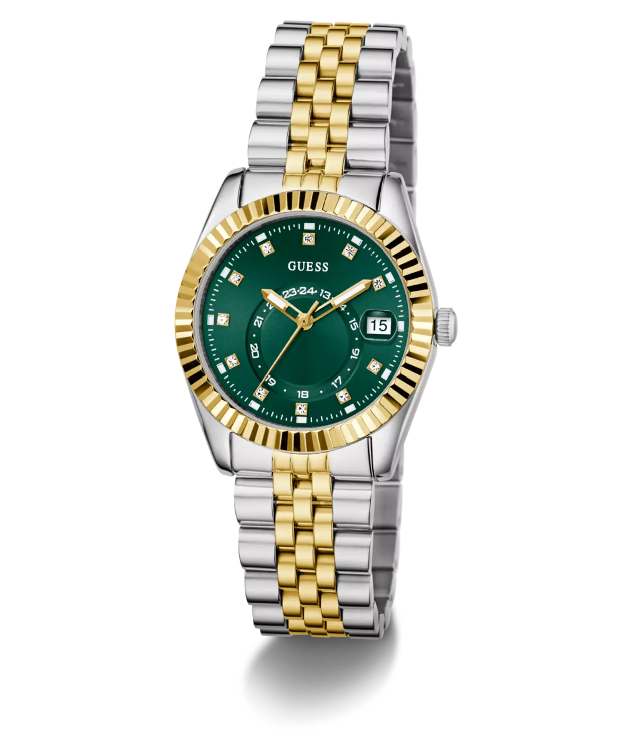 GUESS Ladies Jada 2-Tone Multi-function Date Watch 3