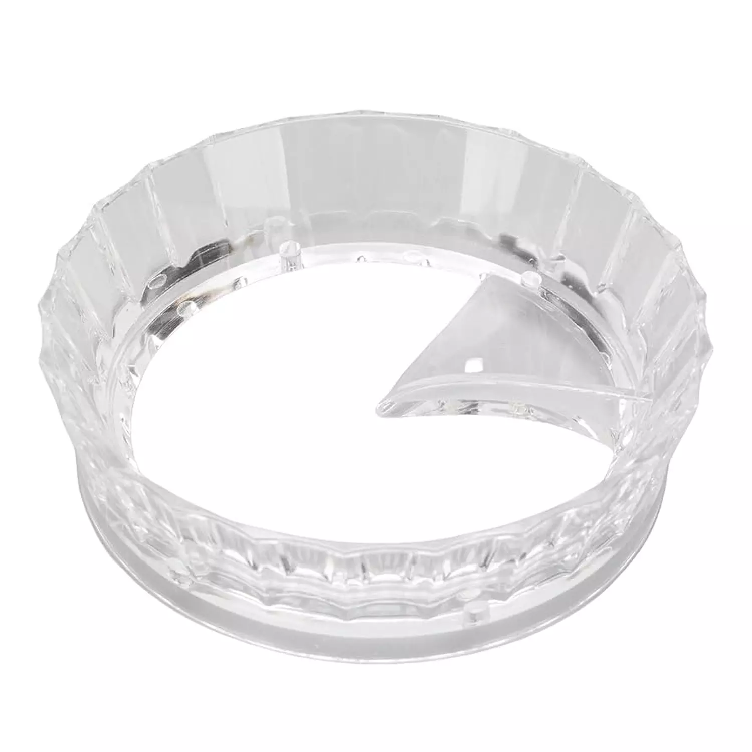 Coffee dosing ring with laser dispenser, acrylic color, narrow options, size (51-58) mm hover image