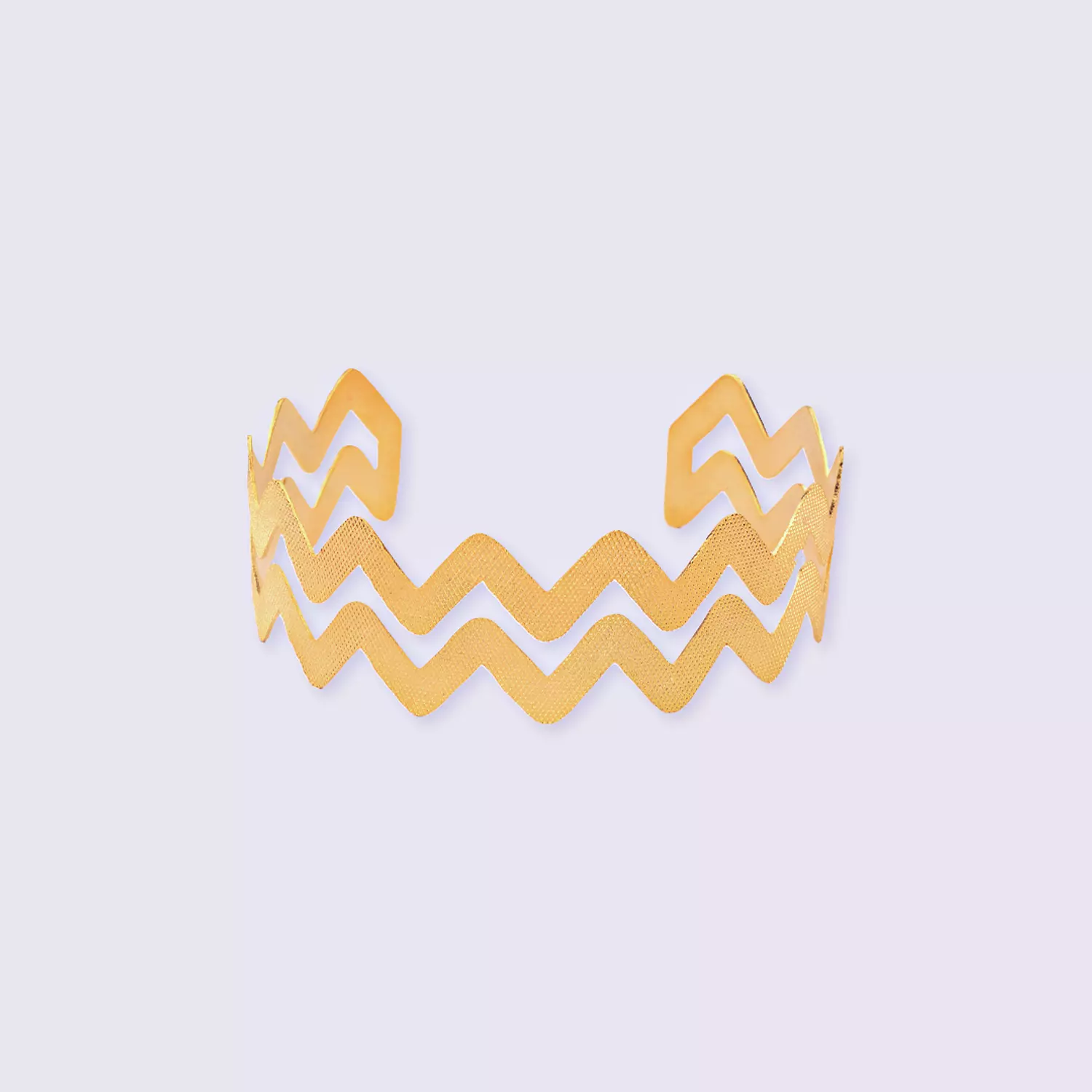 Double Zigzag Necklace image