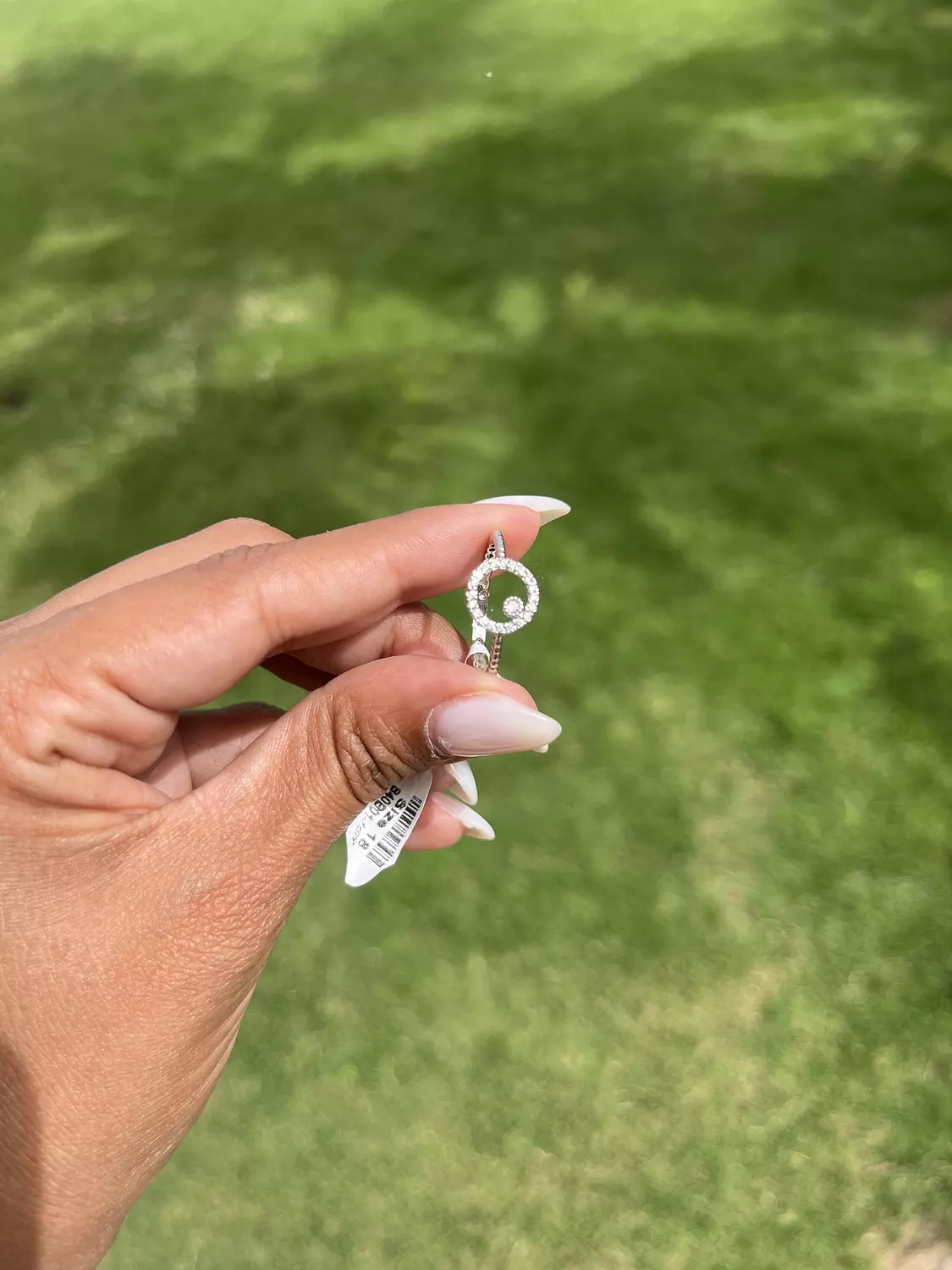 Silver Circular Ring 2