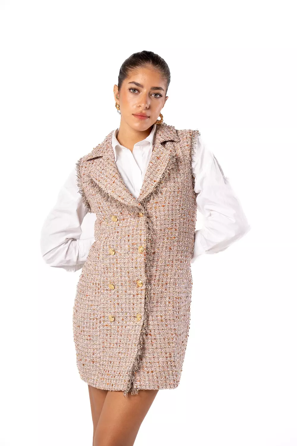 Sienna Sleeveless Blazer Dress 2