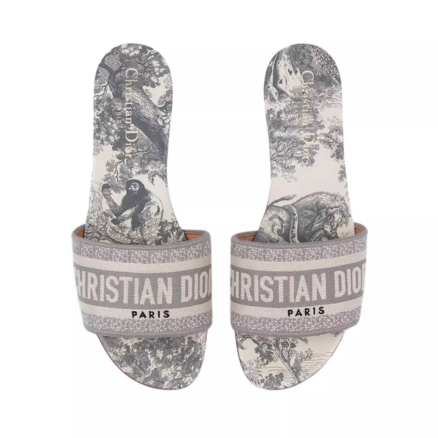 Dior Dway Slides Timeless – Style Gray 2