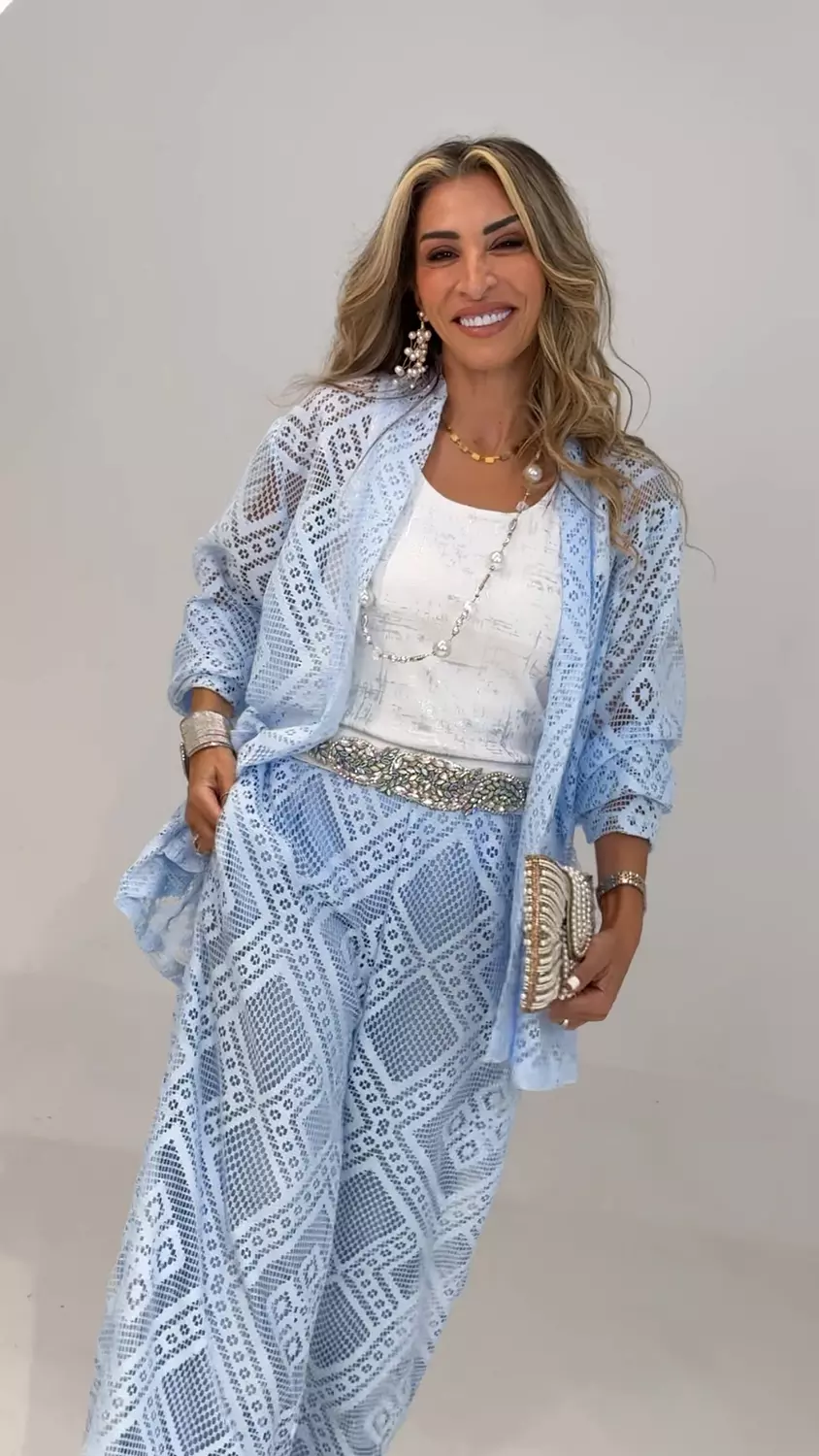 Lace Kimono Set  (3189 / 3186) 20