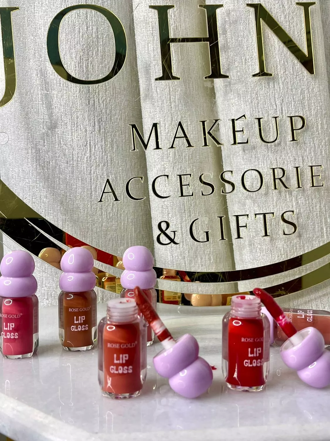 Lip gloss Rose gold  image