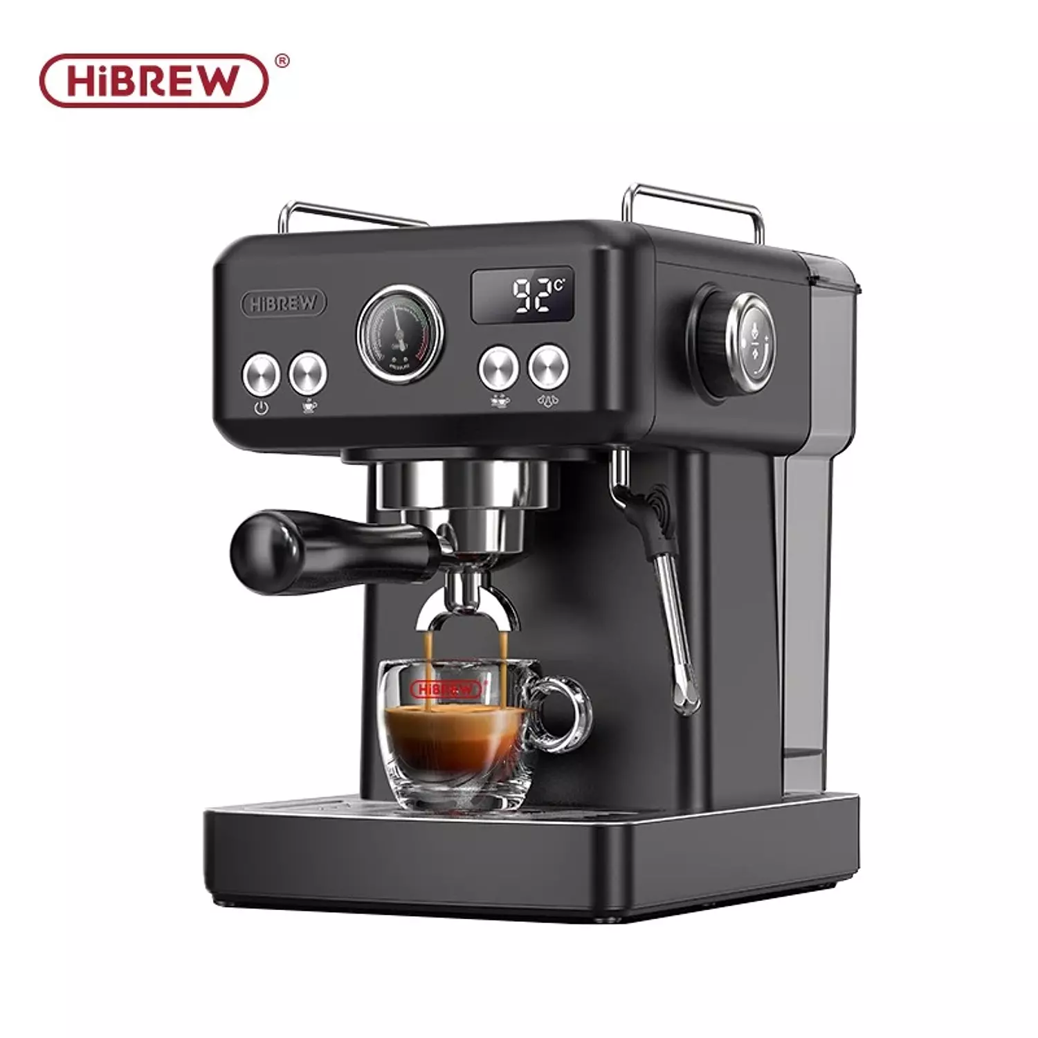 HiBREW    Espresso Coffee MachineH10A Black(display open carton ) 