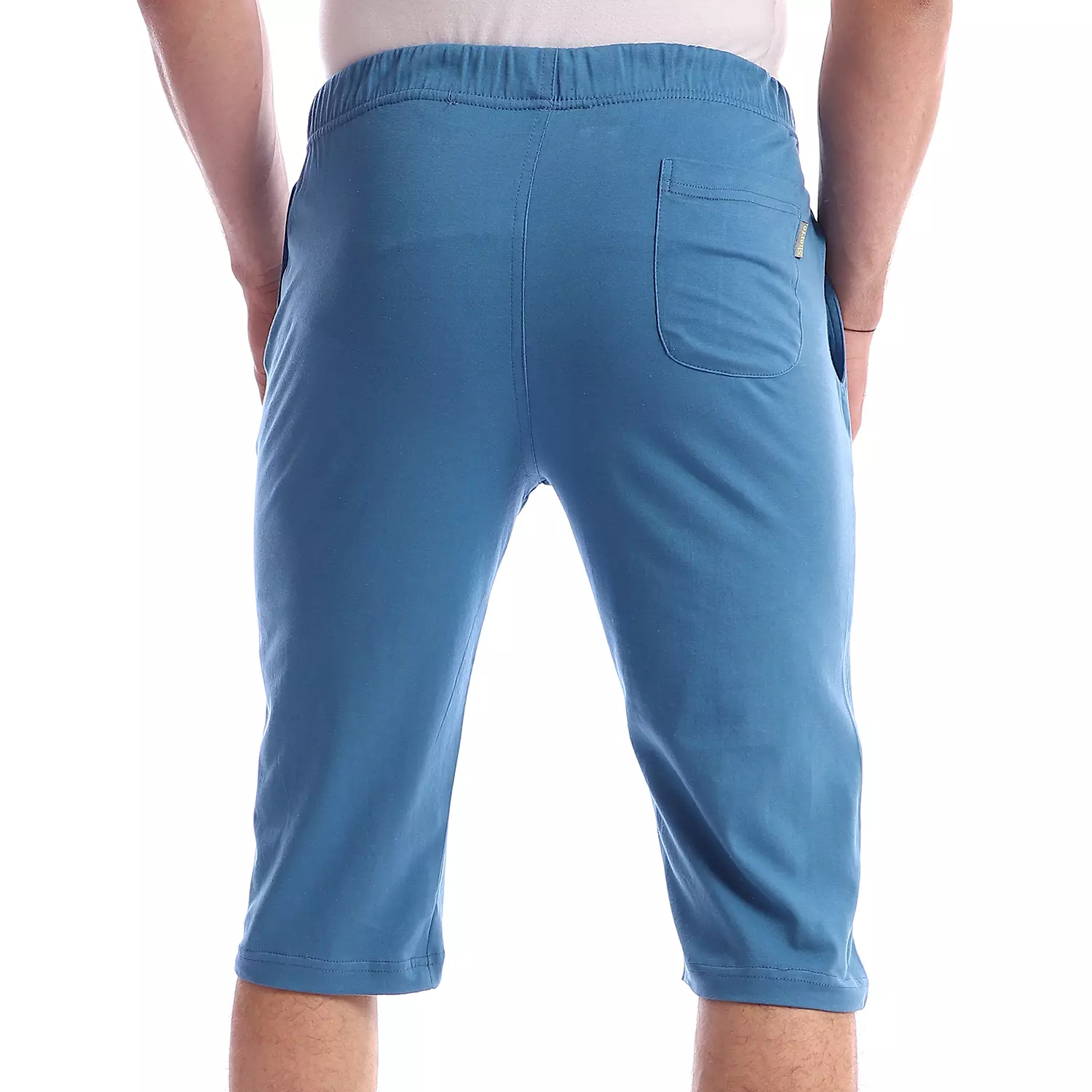 Cotton Plain Long Short - 5016 - Petrol Color 3