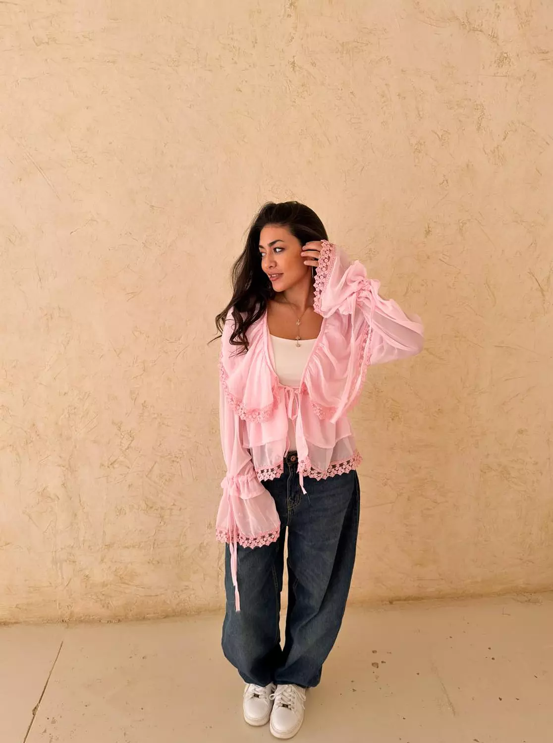 Ruffles Chiffon Top 6