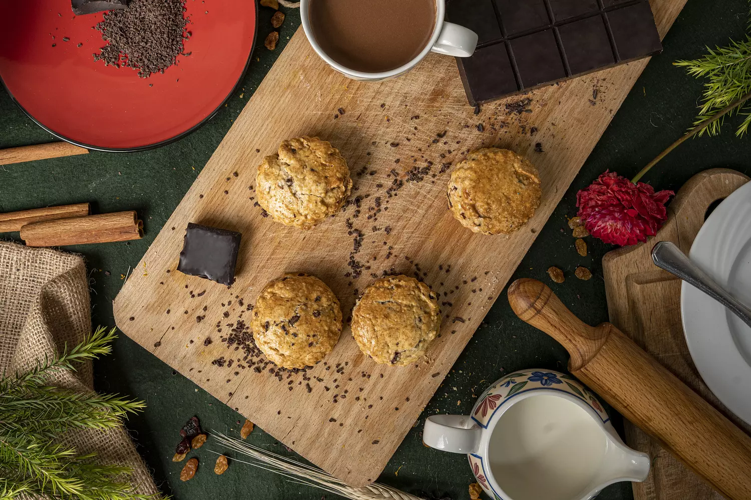 Chocolate Chip Tea Scones hover image