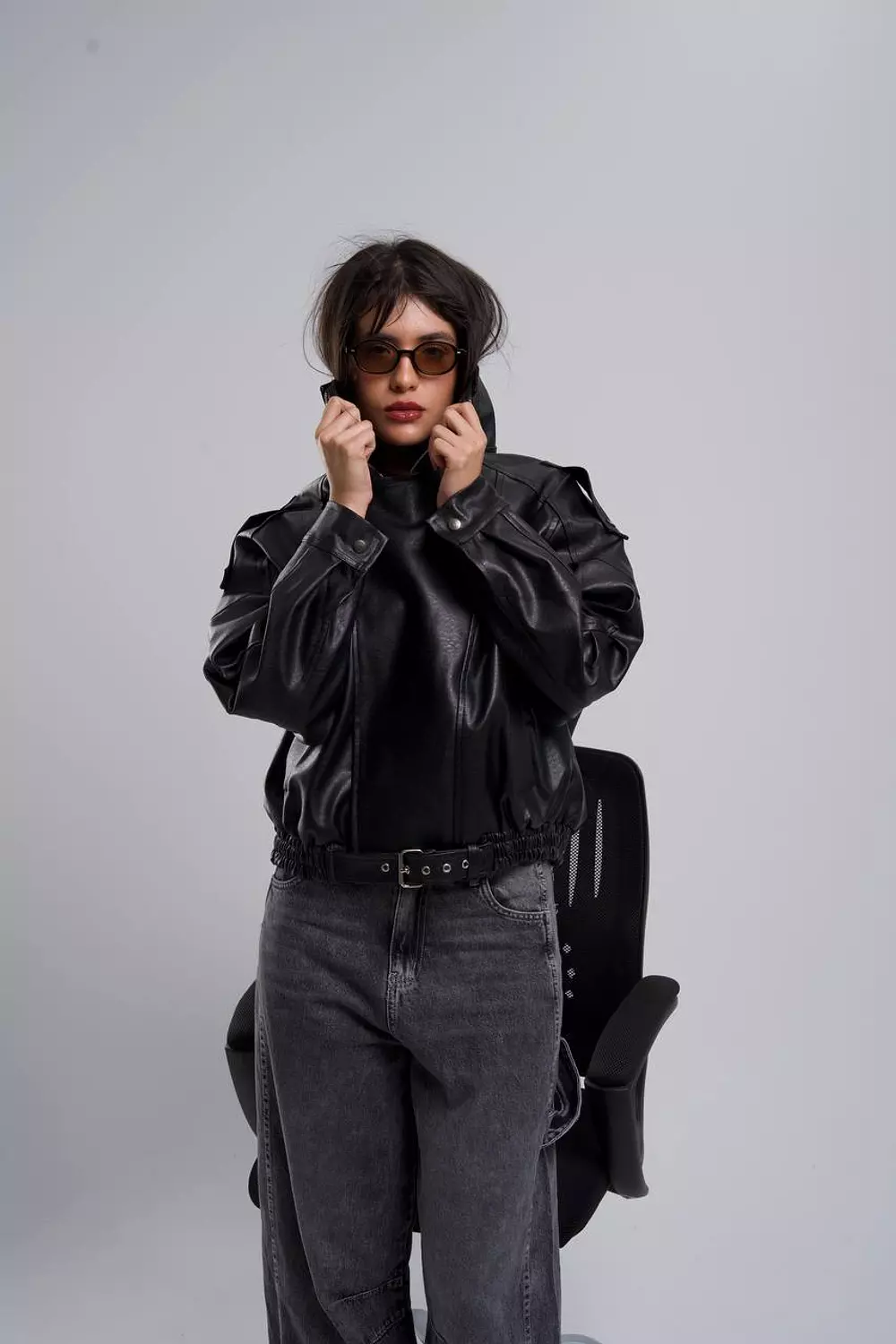 Leather jacket  image