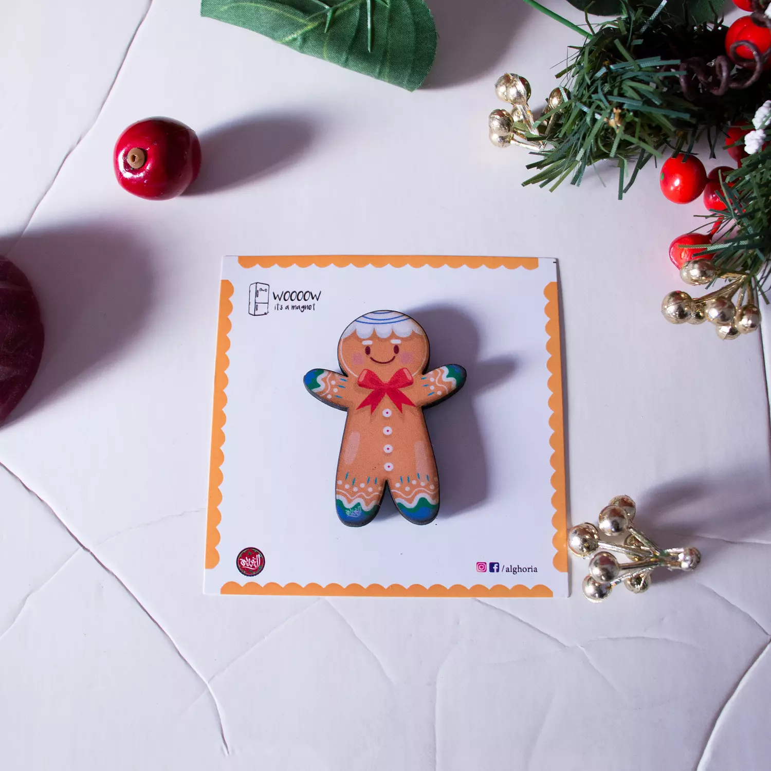 Chrsitmas Vibes Fridge Magnet 2