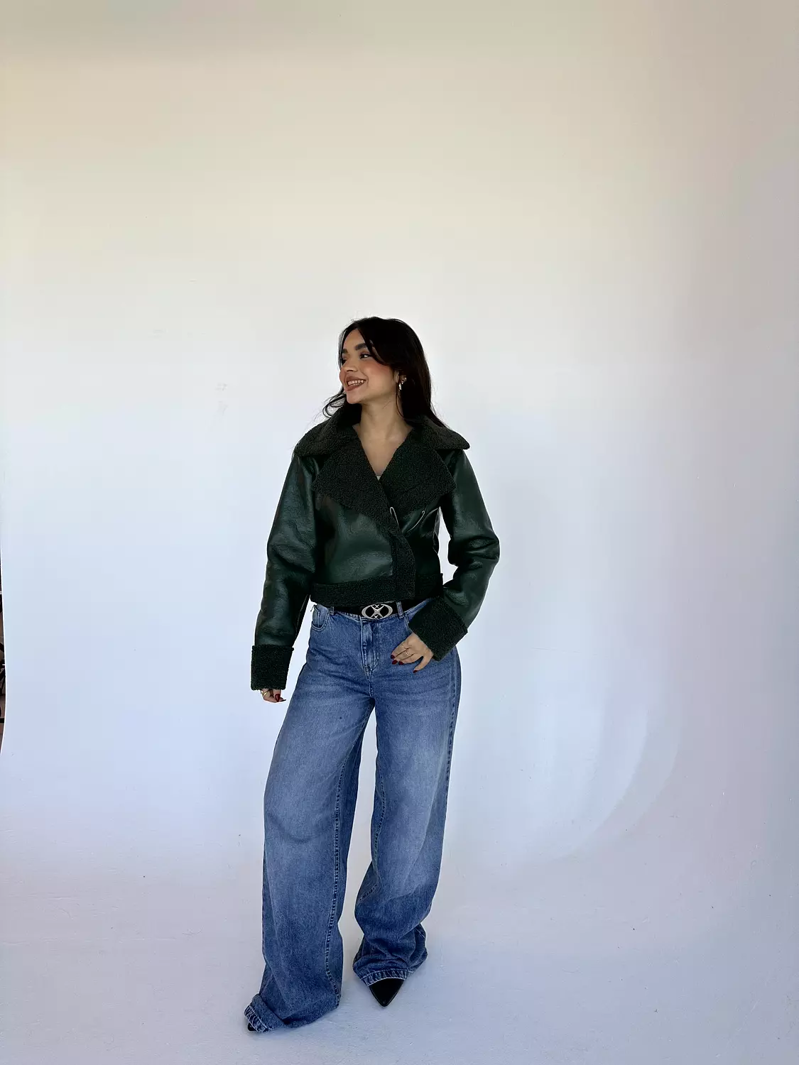 Teddy Leather Jacket 6