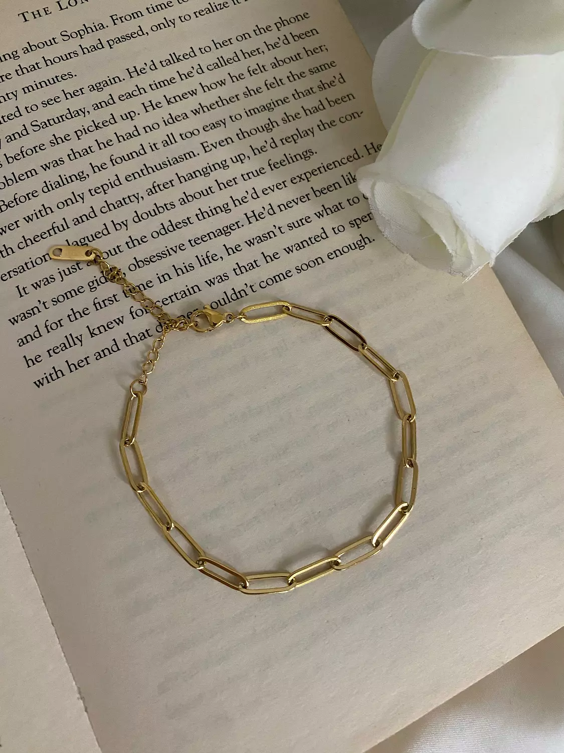Paperclip Bracelet image