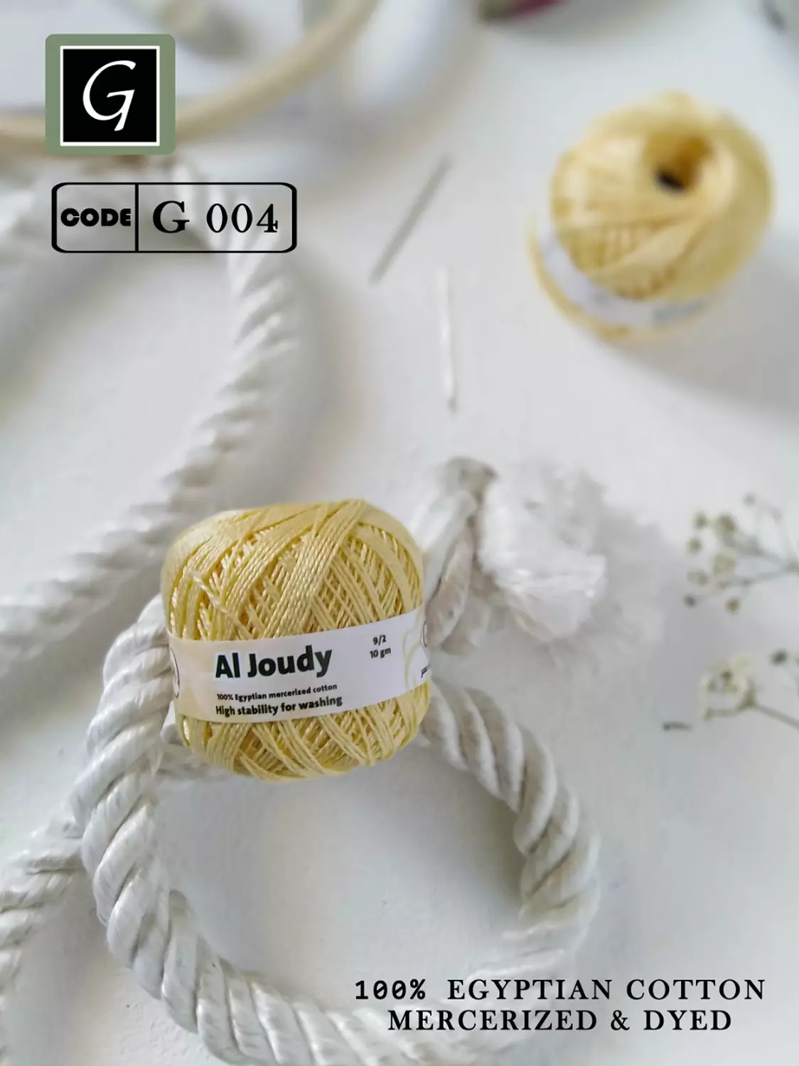 Cotton Pearl Yarn 6