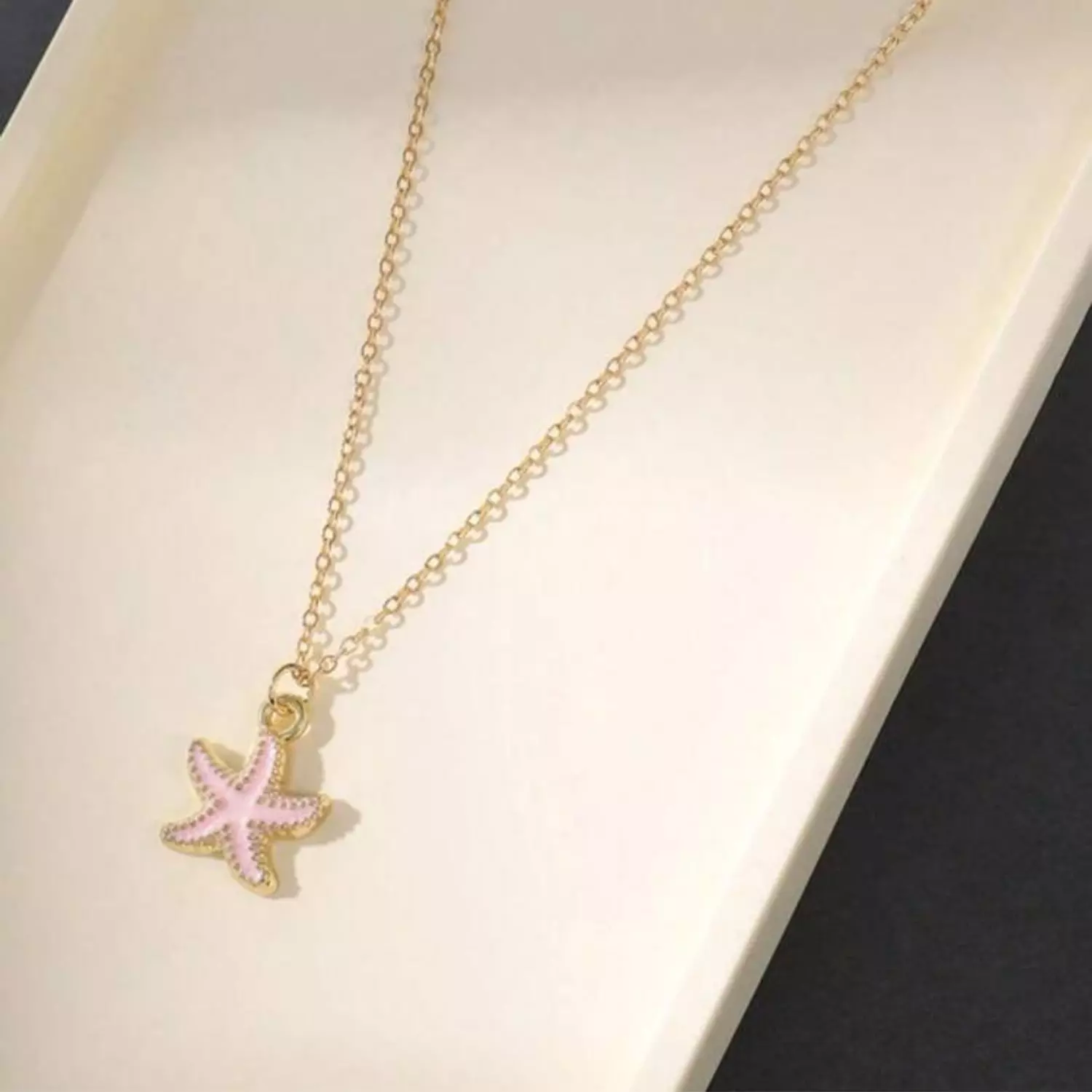 Small Starfish Necklace B 3