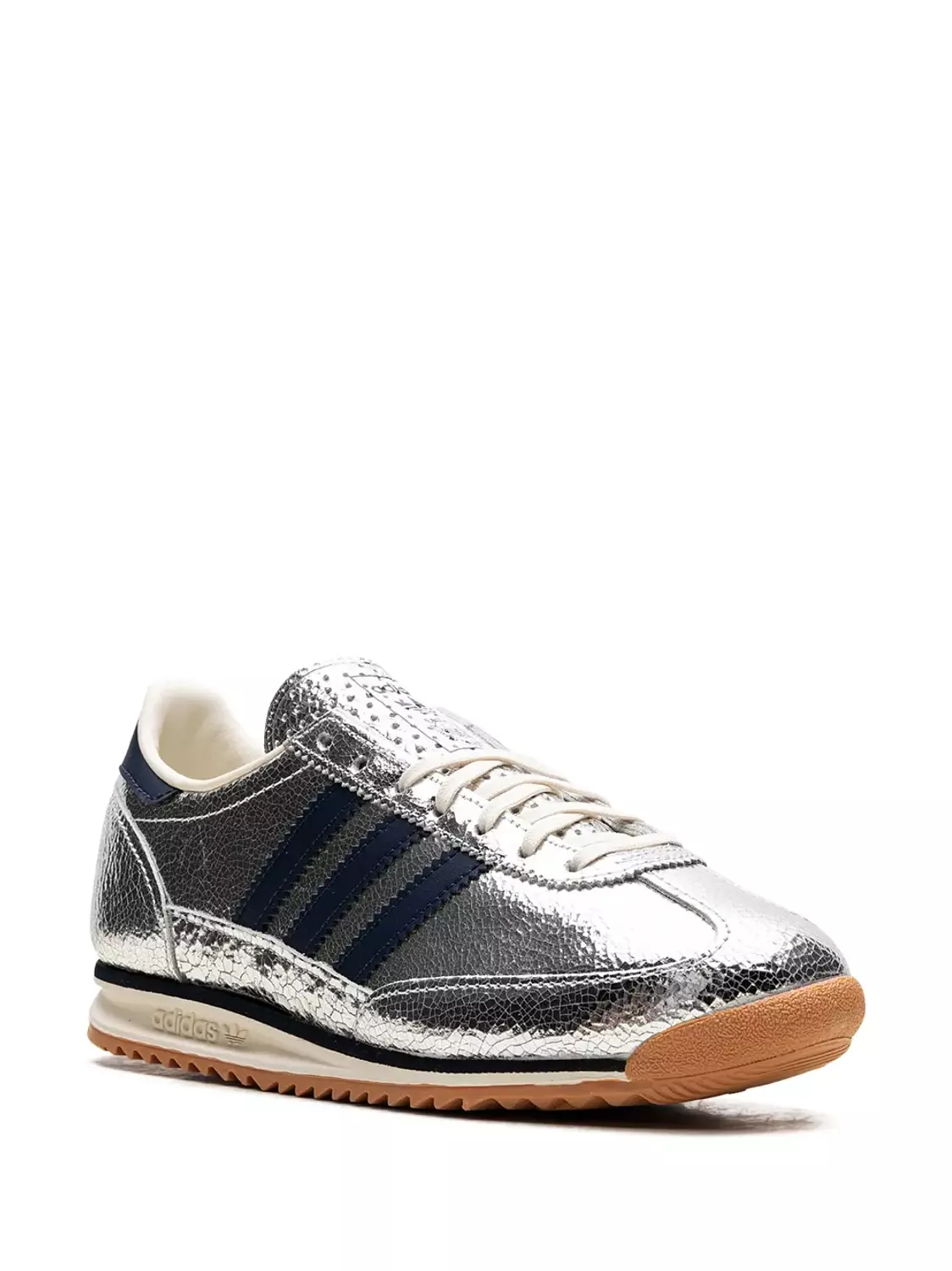 SL 72 "Silver Metallic/Collegiate Navy" sneakers 1
