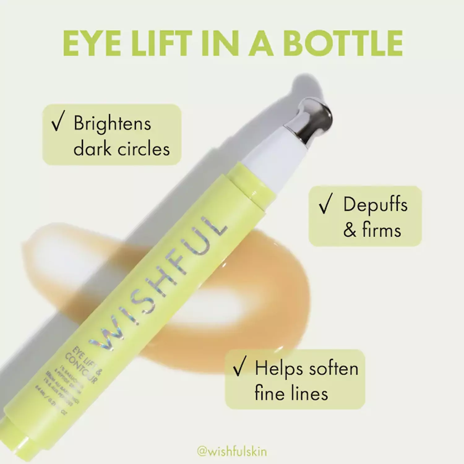 Wishful Lift & Contour 1% Bakuchiol & Peptide Eye Serum 2