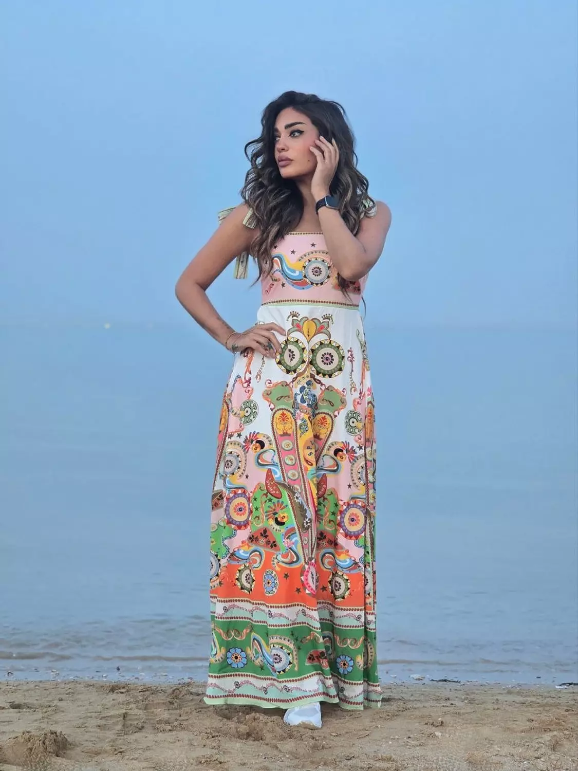 Alemais maxi dress 5