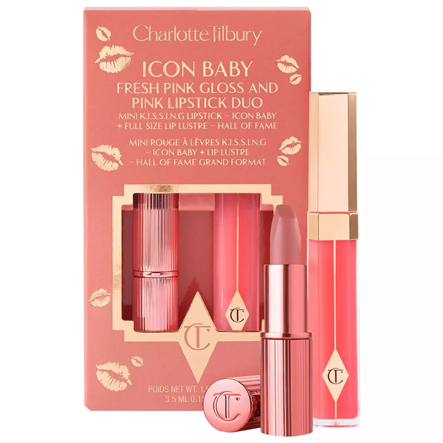 K.I.S.S.I.N.G Lipstick and Lip Gloss Duos image