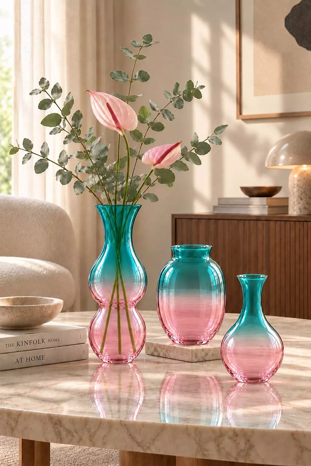 Gradient beauty | Pyrex Vases image