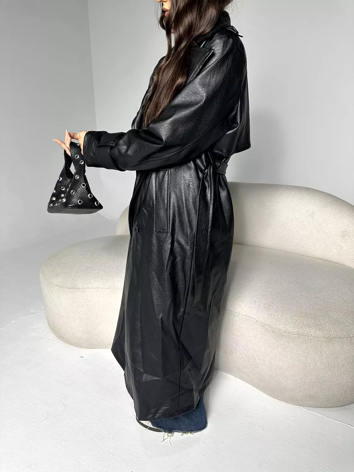 Leather Trench Coat 29