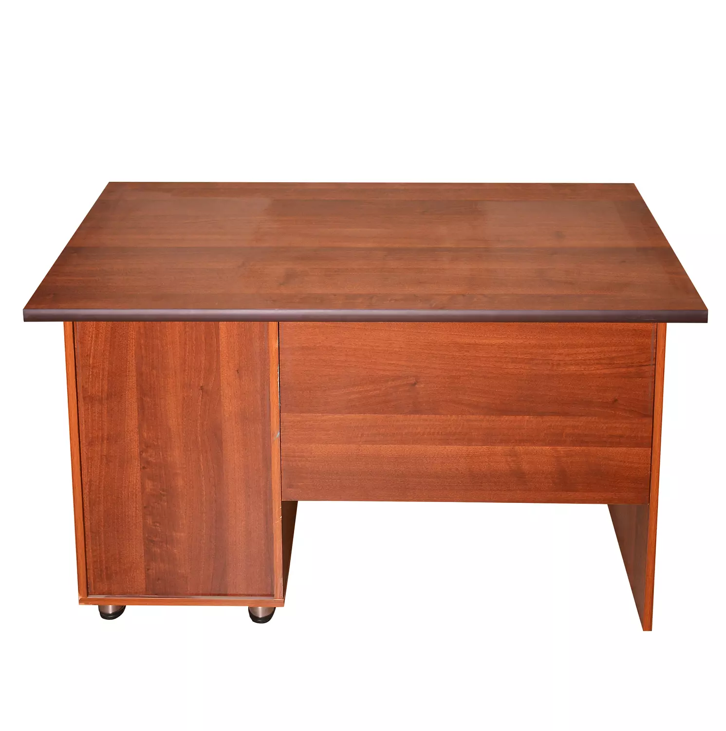 Desk 120 cm brown 201 4 drawers hover image