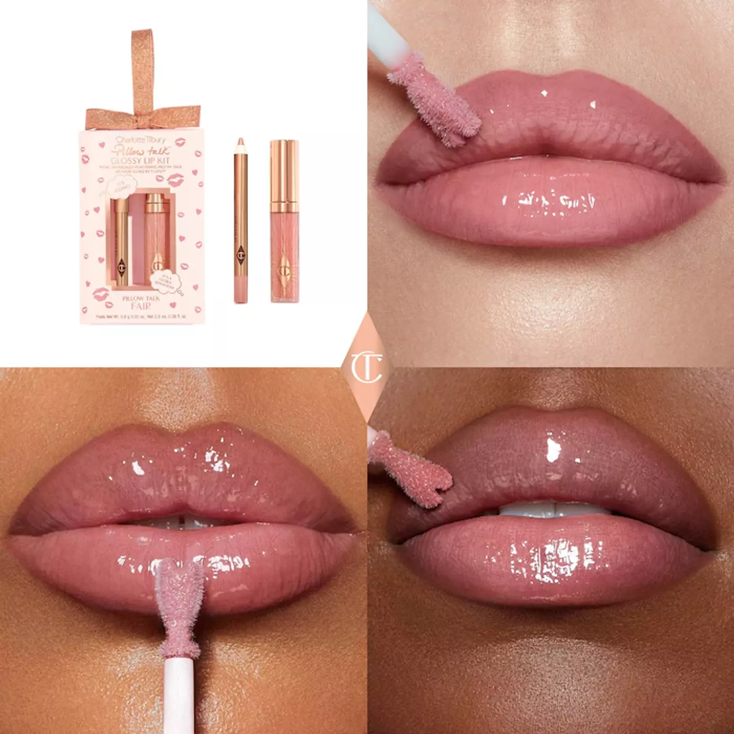 Charlotte Tilbury  Mini Pillow Talk Glossy Lip Duos 5