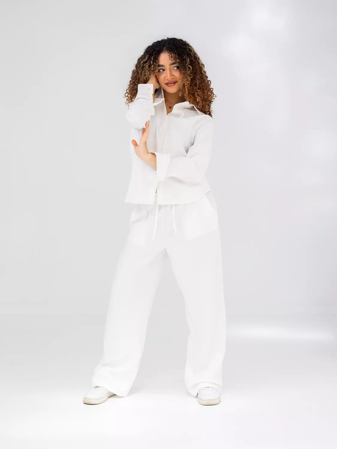 Linen Set | White hover image