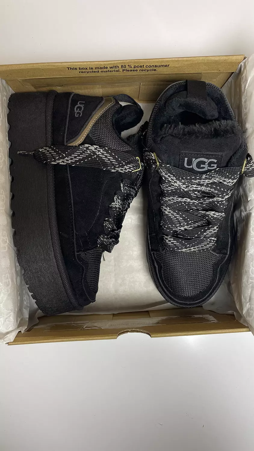 Uggs “ SAND “ in Black 2