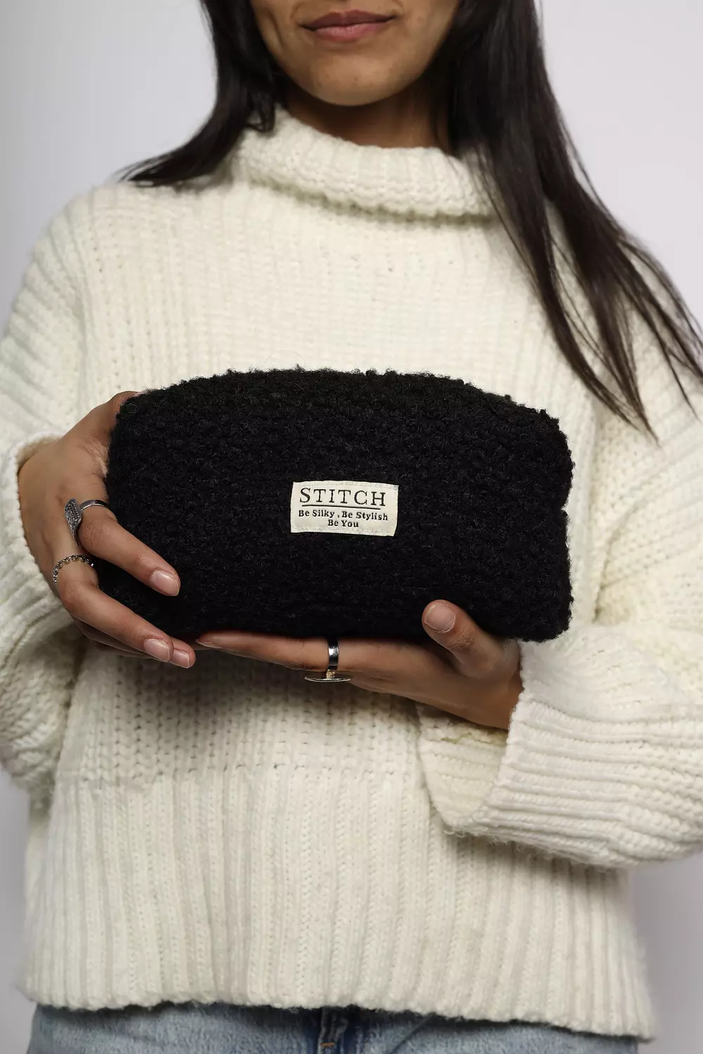 Black Makeup bag image