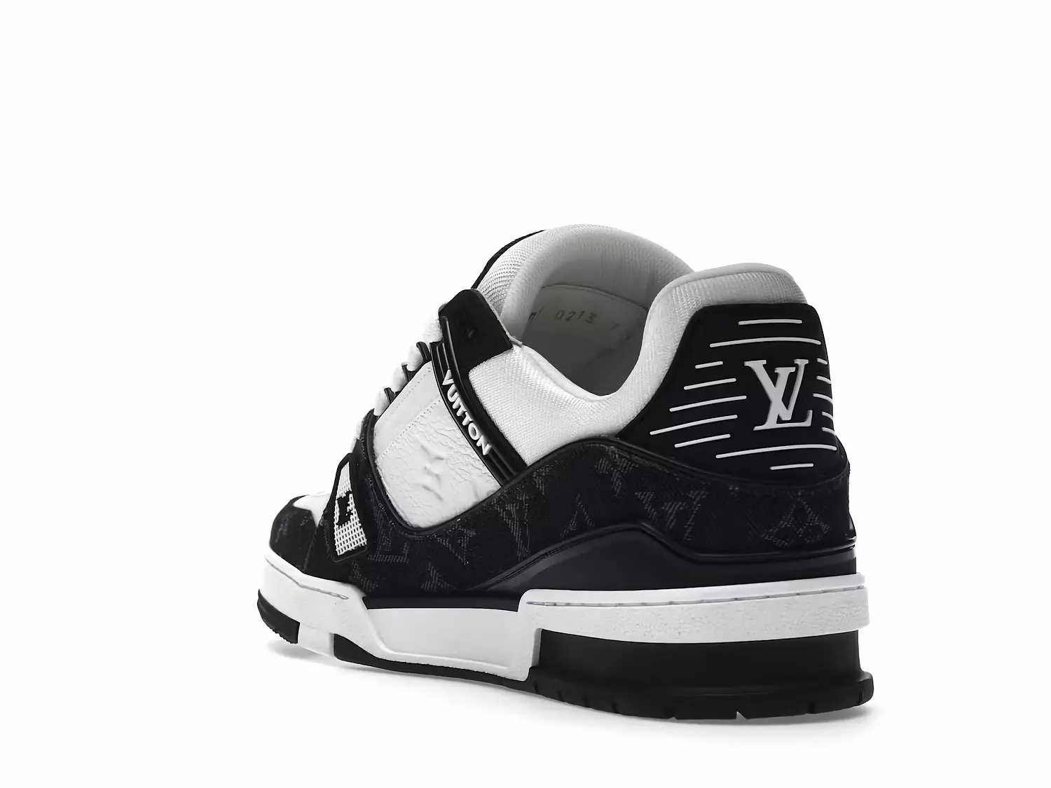 Louis Vuitton LV Trainer White Black 3