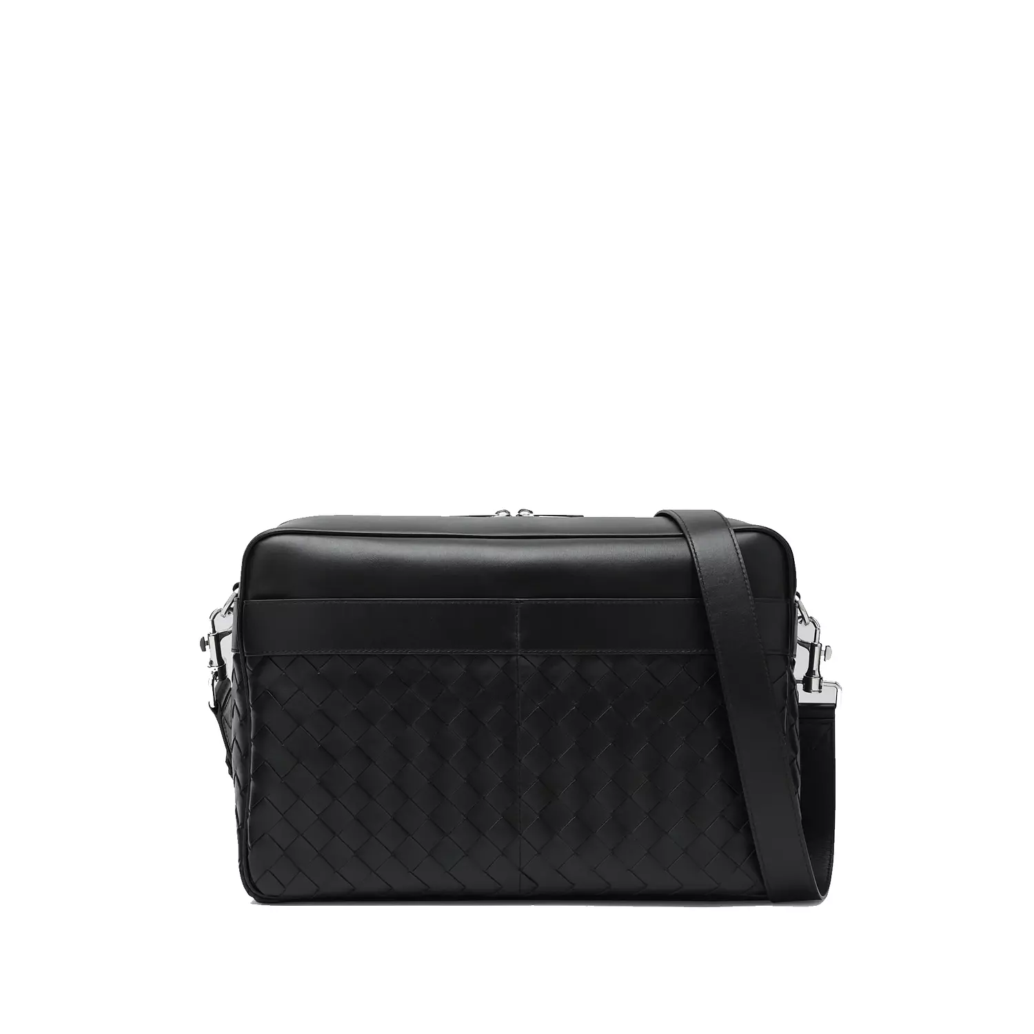 black Bottega Veneta Large Bag, crafted from leather 2